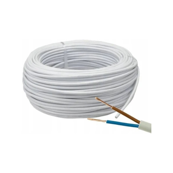 przewód elektryczny linka OMY 2x1,5 /300 ELEKTROKABEL H03VV-F (100mb)